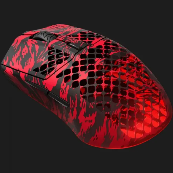 Миша SteelSeries Aerox 3 Wireless Faze Clan Edition (Red/Black) (EU)