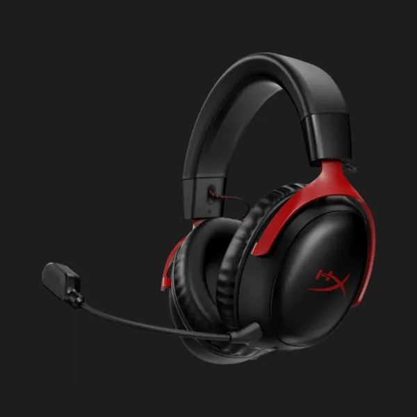 Ігрова гарнітура HyperX Cloud III WL (Black/Red) (EU)