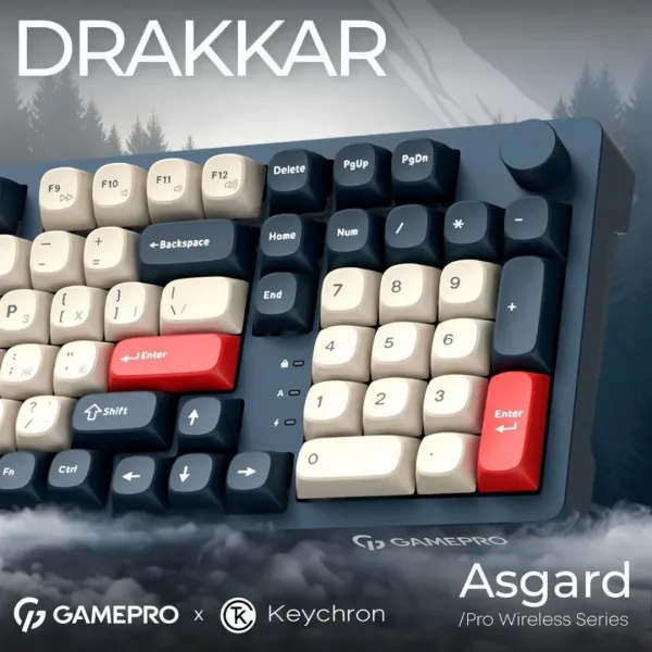 Клавіатура GamePro Asgard Drakkar (MK305BL) (Blue) (UA)