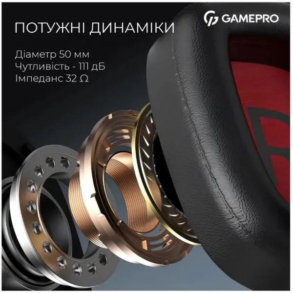 Гарнітура GamePro Asgard Valkyria (Black) (UA)