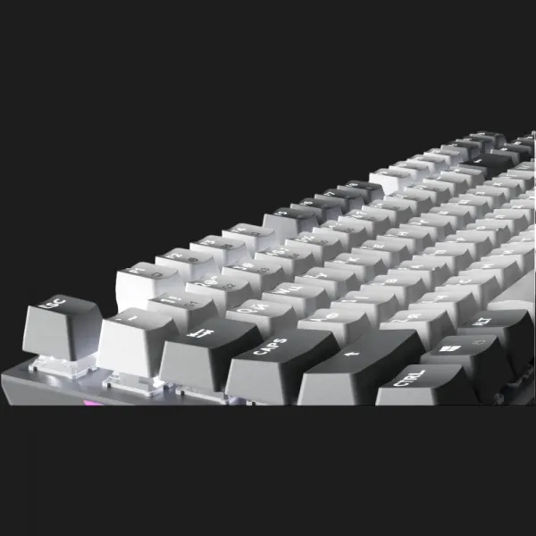 Клавіатура GamePro Genesis Metallic 100% Red switches (Gray) (UA)