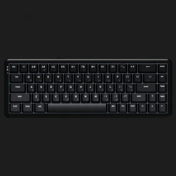 Клавіатура ігрова Ajazz AK680 MAX (Black) (AK680-WM-B-A) (UA)