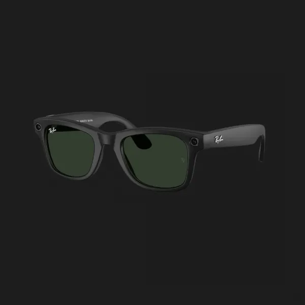 Смарт-окуляри Ray-Ban Meta Wayfarer (Gen 2) (Shiny Black/Clear to Graphite Green Transitions) (RW4012 601/1M 53-22) (L)