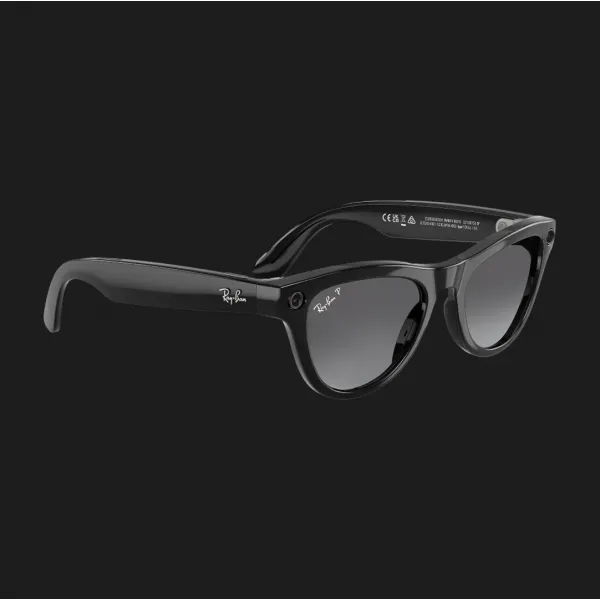 Смарт-окуляри Ray-Ban Meta Skyler (Gen 2) (Shiny Black/Gradient Graphite) (RW4014 601/T3 52-20) (M)