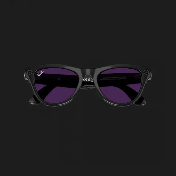 Смарт-окуляри Ray-Ban Meta Skyler (Gen 2) (Shiny Black/Clear to Amethyst Transitions) (RW4014 601/CH 52-20) (M)