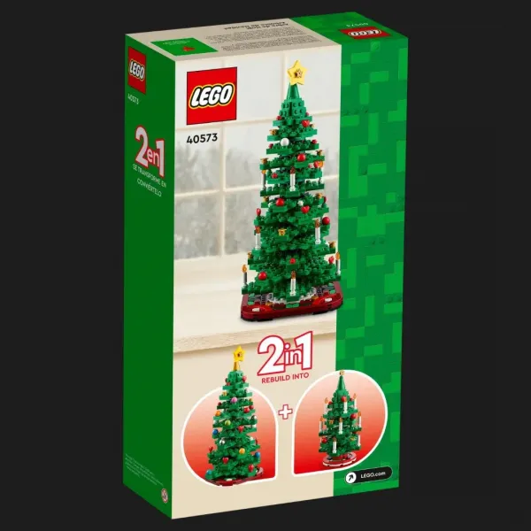 Конструктор LEGO Iconic Новорічна ялинка (40573)