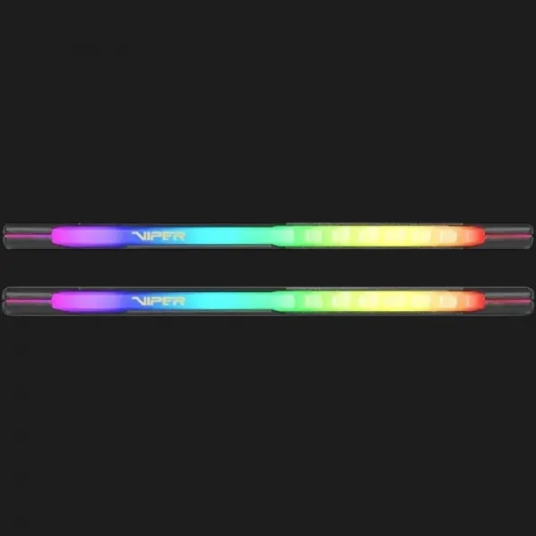 Оперативна памʼять Patriot Viper Steel RGB Black DDR4 64GB 2x32GB 3600MHz (PVSR464G360C0K)