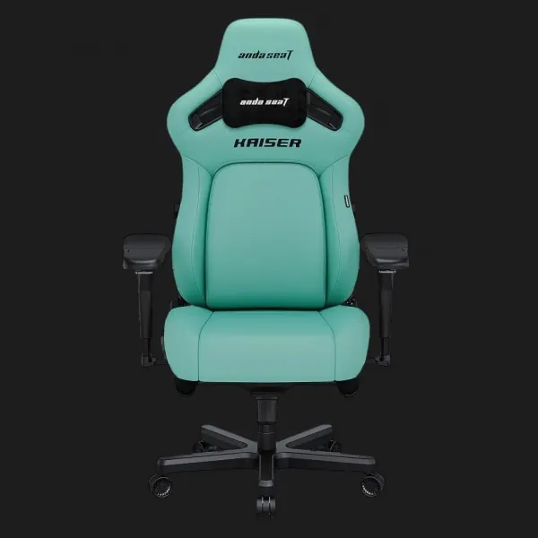 Крісло ігрове Anda Seat Kaiser 4 V2 XL PVC (Green) (UA)