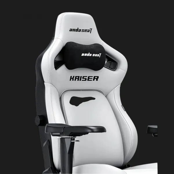Крісло ігрове Anda Seat Kaiser 4 V2 XL PVC (White) (UA)