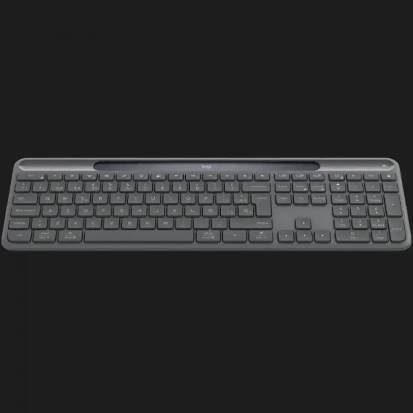 Клавiатура бездротова Logitech Slim Solar+ (Graphite) (UA)