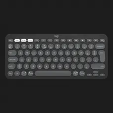 Клавiатура Logitech Pebble Keys 2 K380s (Graphite) (UA)