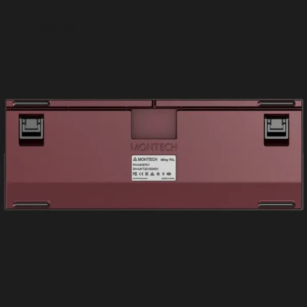 Клавіатура Montech MKey TKL Darkness Red (Black) (UA)