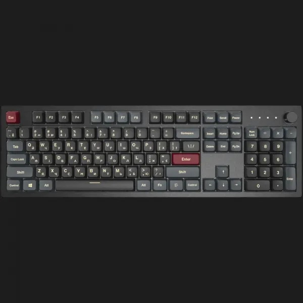 Клавіатура Montech MKey Darkness Red (Black) (UA)