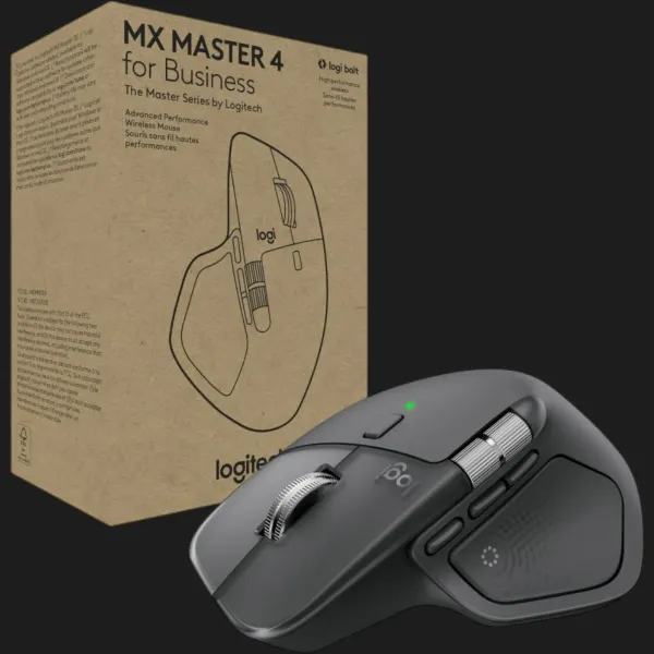 Миша Logitech MX Master 4 for Business Wireless/Bluetooth (Graphite) (UA)