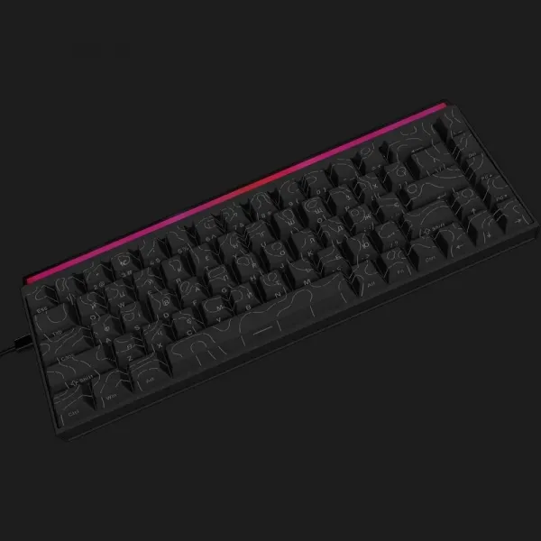 Клавіатура Ajazz NK68 Red switches Side Contour (Black) (UA)