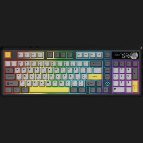 Клавіатура Ajazz AK980 V2 Maillard Switch (Black) (UA)