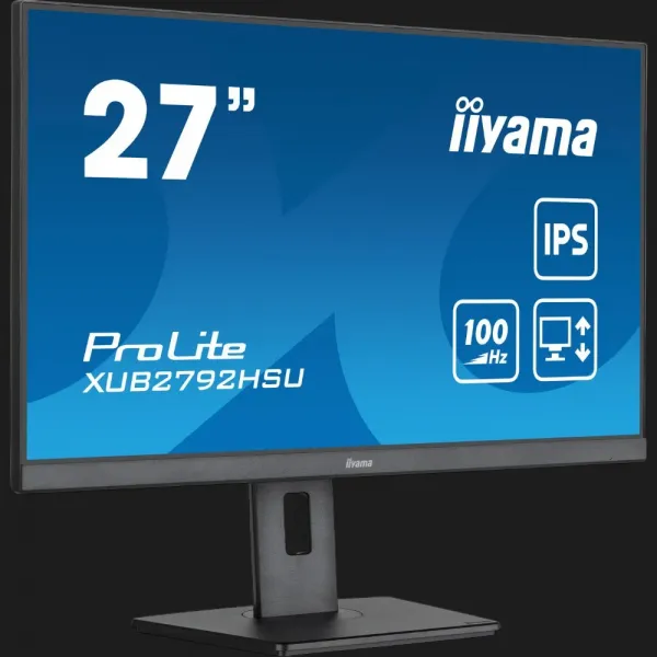 Монітор iiyama 27" IPS 100Hz XUB2792HSU-B6 (UA)