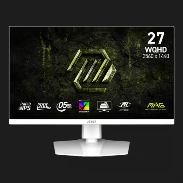 Монітор MSI 27" MAG 274QRFW E20 IPS 200Hz (UA)