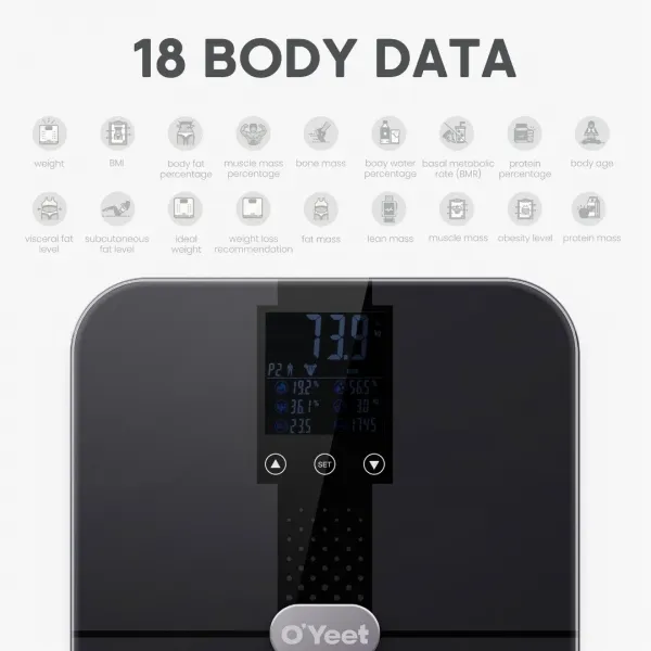 Ваги OYEET (Dark Grey) (BS-OY02)