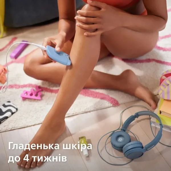 Епілятор Philips Series 2000 (BRE228/00) (Blue)