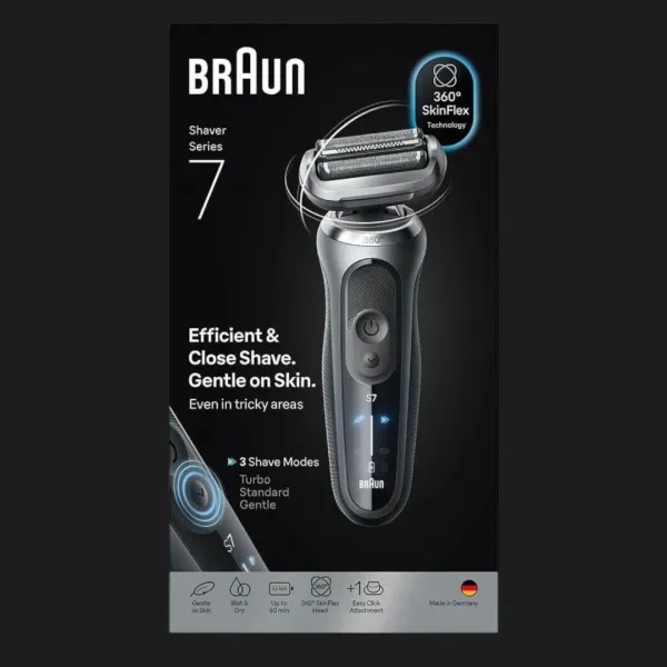 Електрична бритва BRAUN Series 7 Wet&Dry (72-G1200s) (Gray)