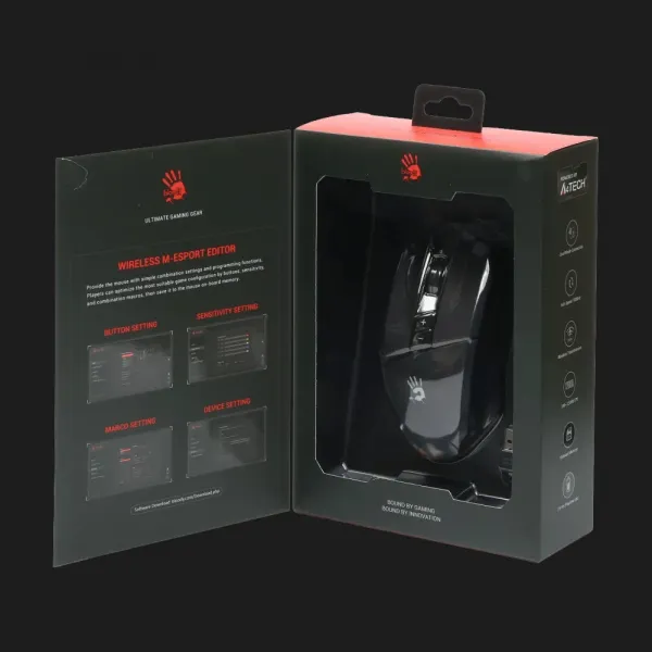Ігрова миша Bloody R36 Ultra (Stone Black)