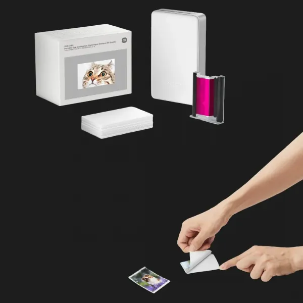 Фотопапір Xiaomi Portable Dye-Sublimation Photo Paper (50 Sheets)