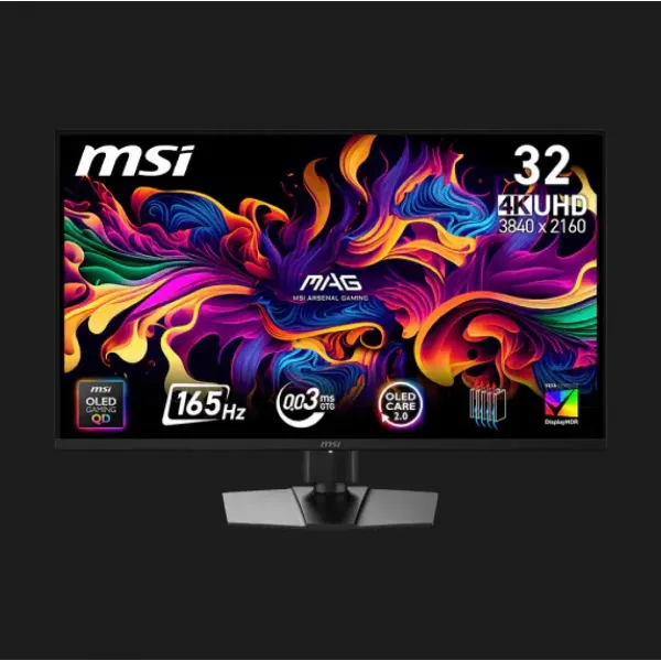 Монітор MSI 31.5" MAG 322UP E16 QD-OLED 165Hz (UA)