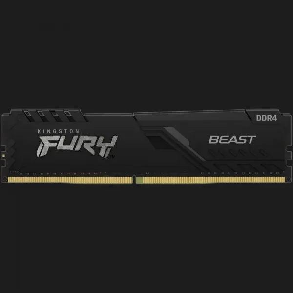 Оперативна памʼять Kingston Fury Beast DDR4 16GB 2x8GB 3200MHz (KF432C16BBK2/16WP)