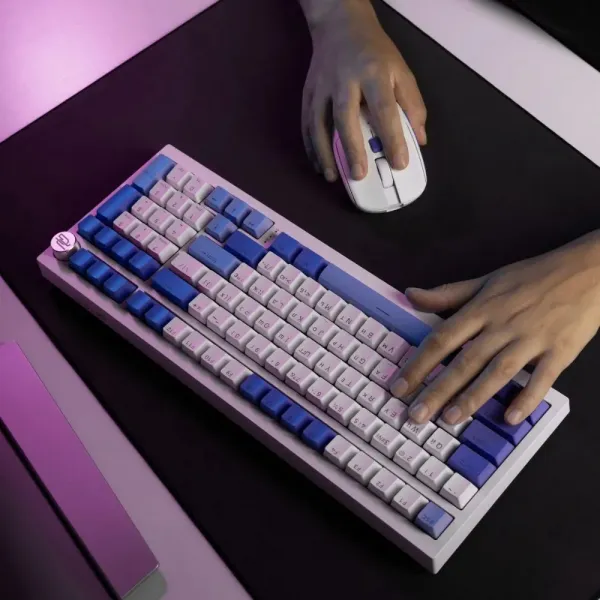 Ігрова клавіатура Proove Gaming Slicker Special Edition (White/Purple) (UA)