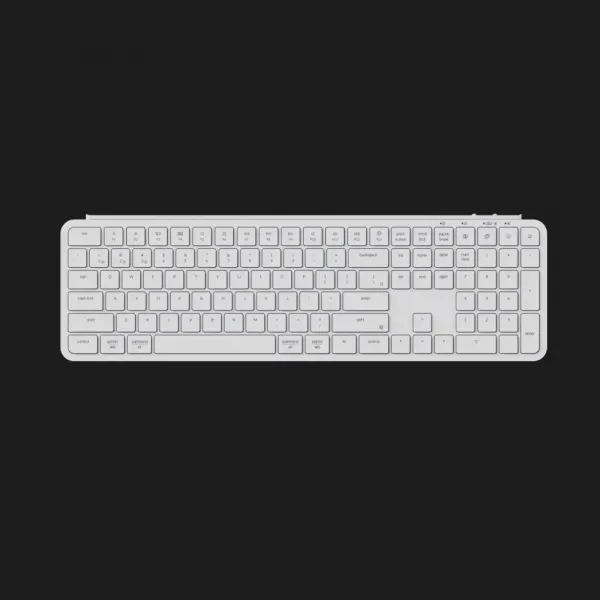 Клавіатура мембрана Keychron B6 Pro Ivory (White) (B6P-K8-UA)