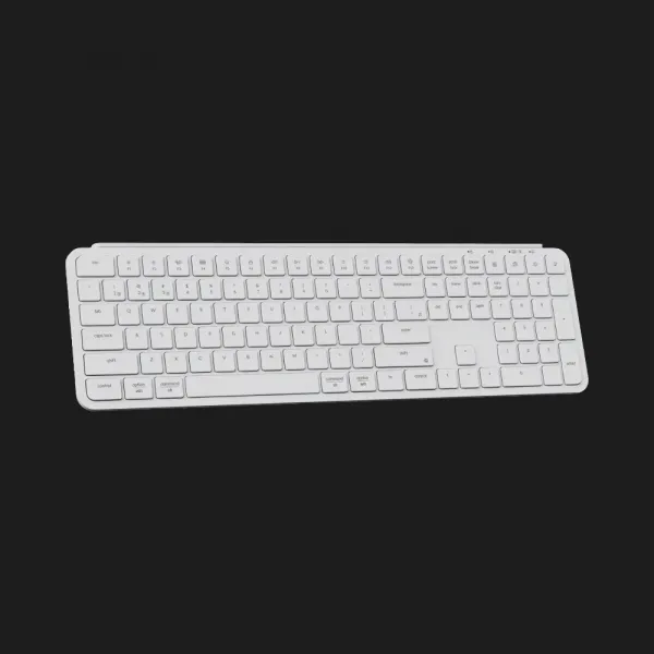 Клавіатура мембрана Keychron B6 Pro Ivory (White) (B6P-K8-UA)