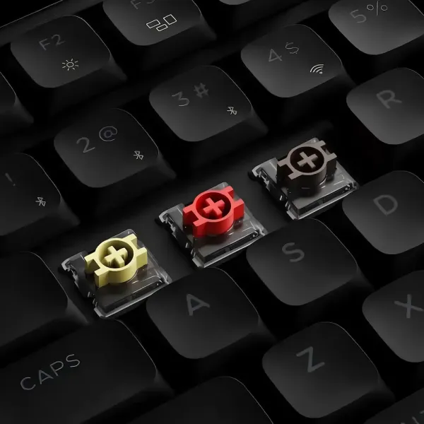 Ігрова клавіатура Keychron J1 82 Key RGB K Pro Brown (Black) (J1-H3-UA)