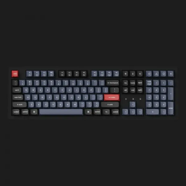 Ігрова клавіатура Keychron K10 Pro 108 Key RGB Hot-Swap K Pro Banana (Black) (K10P-H4-UA)