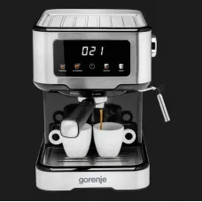 Кавоварка ріжкова Gorenje ESCM15CD (Silver/Black)