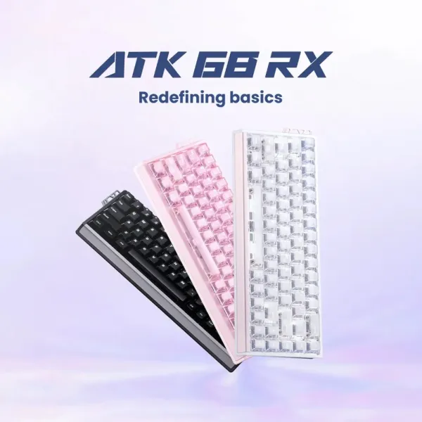 Ігрова клавіатура ATK 68 RX eSports Hall Effect (Black) (ATK 68 RX black)