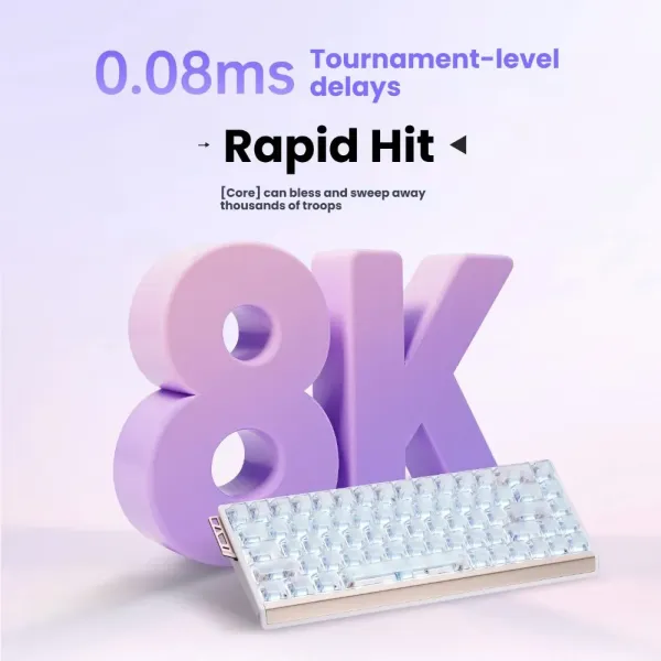 Ігрова клавіатура ATK 68 RX eSports Hall Effect (Black) (ATK 68 RX black)