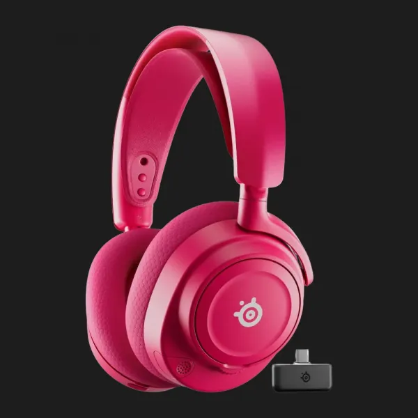 Ігрова гарнітура SteelSeries Arctis Nova 7P Gen 2 Wireless (Magenta) PC/PS/SW/MAC/MOB (61746)