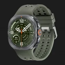 Смарт-годинник Samsung Galaxy Watch Ultra 2 47mm Titanium Silver LTE with Olive Marine Band (SM-L715FZSA) (Standard)