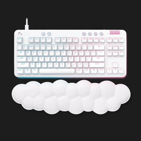 Клавіатура ігрова Logitech G713 Aurora Gaming GX Brown USB (White) (UA)