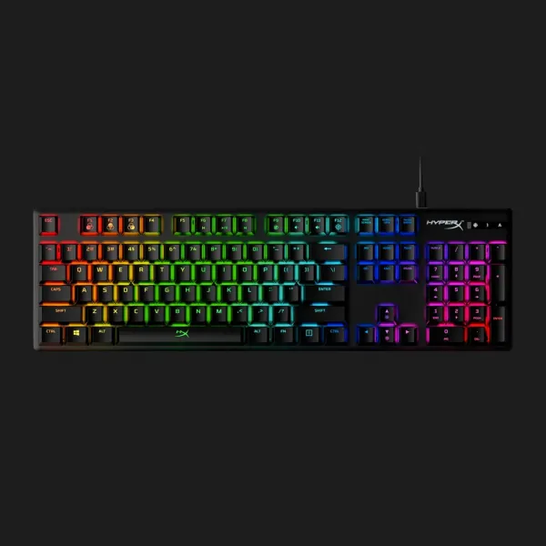 Клавіатура ігрова HyperX Alloy Origins Red USB RGB (Black) (UA)