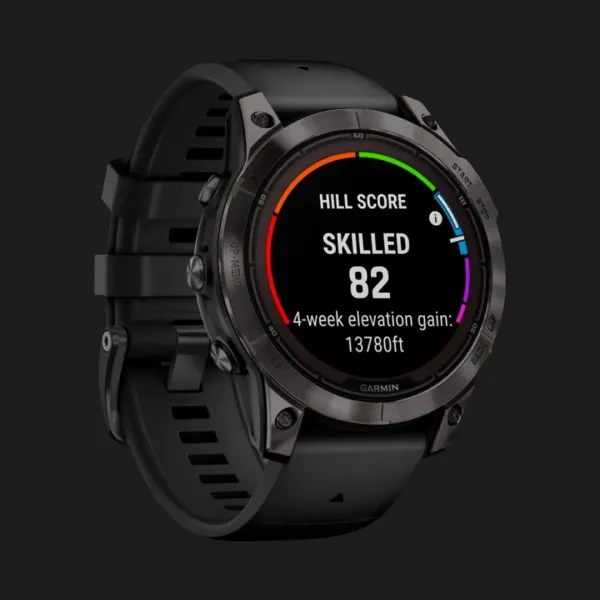 Garmin Fenix 7X Pro Solar Slate Gray with Black Band