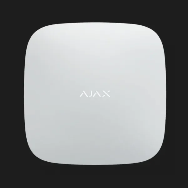 Інтелектуальна централь Ajax Hub, Jeweller, бездротова (White)