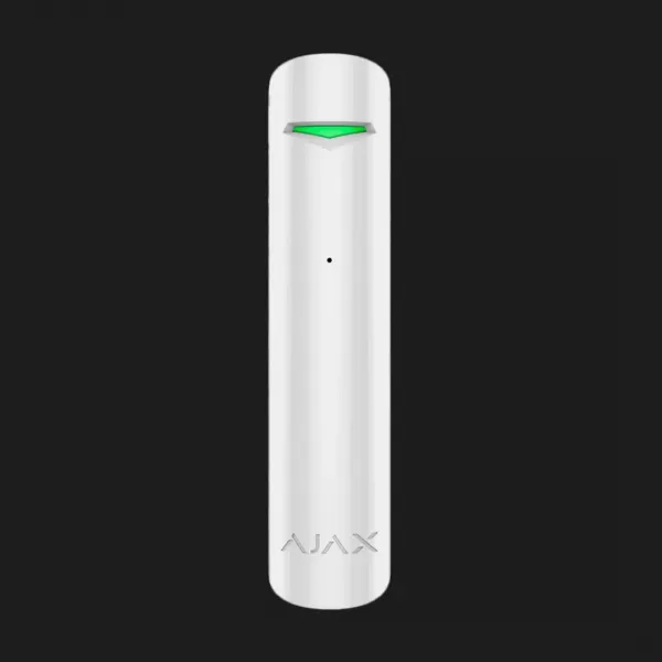 Датчик розбиття скла Ajax GlassProtect бездротовий, Jeweller (White)