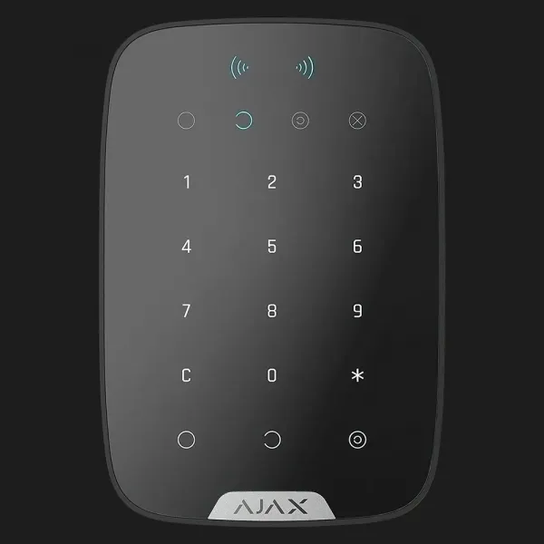 Бездротова сенсорна клавіатура Ajax Keypad Plus (Black)