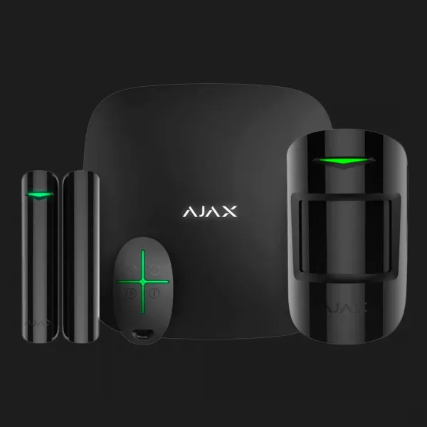 Комплект охоронної сигналізації Ajax StarterKit 2 (Black)