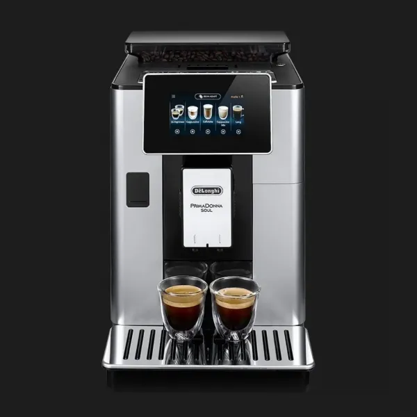 Кавомашина Delonghi PrimaDonna Soul (Black/Gray)