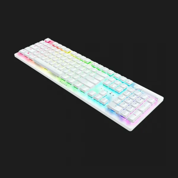 Клавіатура механічна RAZER DeathStalker V2 Pro, Purple Switch, (White) (RZ03-04363500-R3M1) (UA)