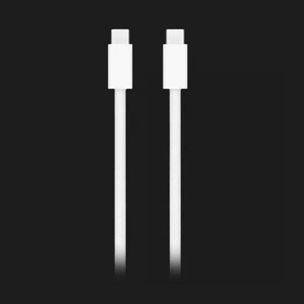 Кабель Apple USB-C 240W Woven Charge Cable (2m) (MU2G3) (White)