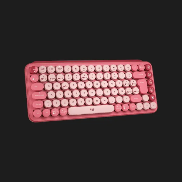 Клавіатура бездротова Logitech Pop Wireless Heartbreaker Rose (UA)